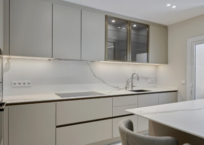 Reforma Piso - cocina moderna y funcional