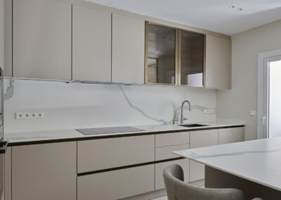 Reforma Piso - cocina moderna y funcional