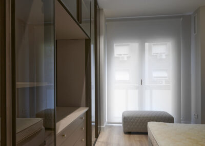 Reforma Piso - Dormitorio vista del balcón