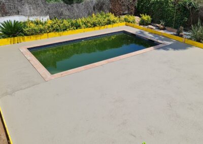 Reforma completa de Jardín - Cementada